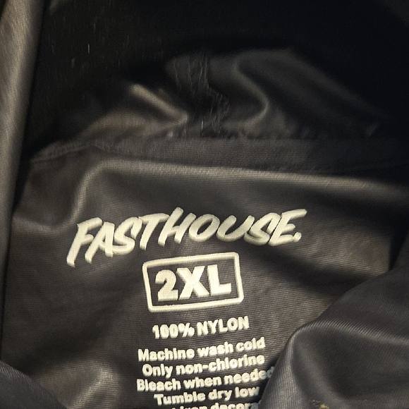Fasthouse Black Men's Jacket - Picture 3 of 3